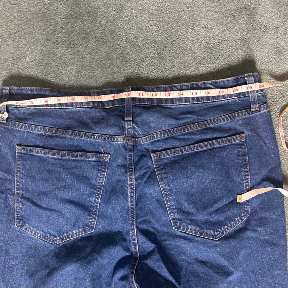 Universal Thread Blue Denim Button-Fly Jeans size… - image 6